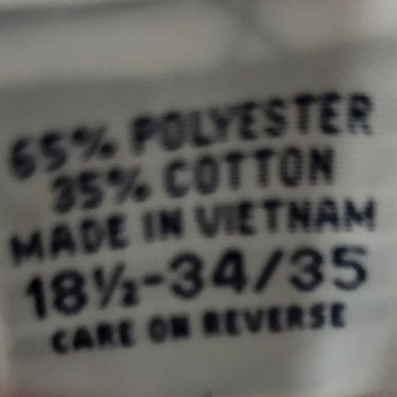 The Aviator by Van Heusen white shirt 18 1/2. 34/35 - Picture 12 of 13